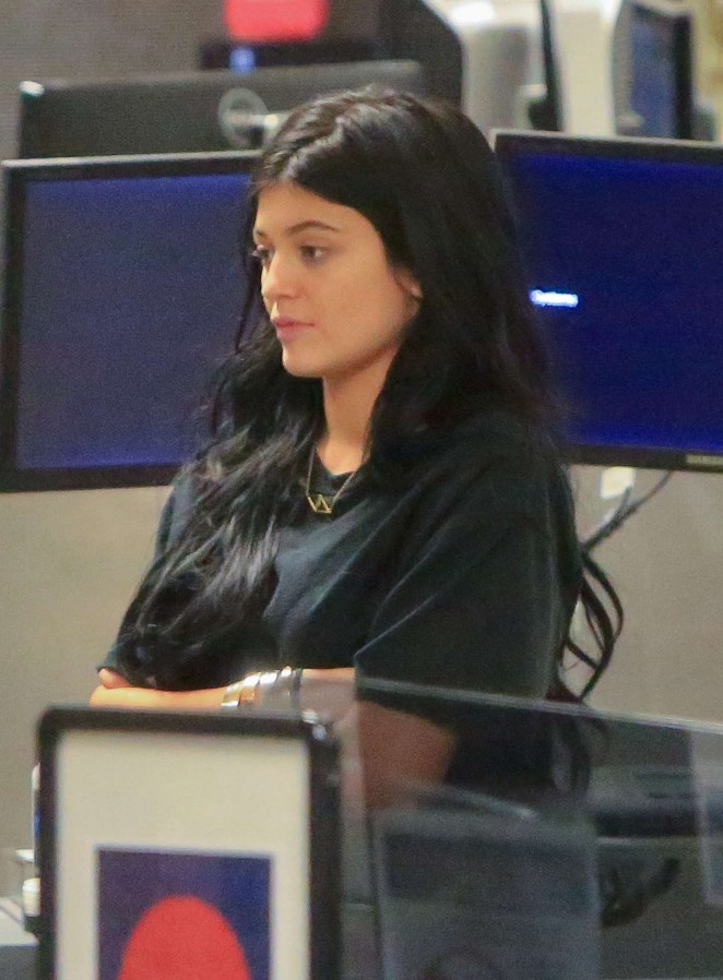 Kylie Jenner at LAX airport in Los Angeles