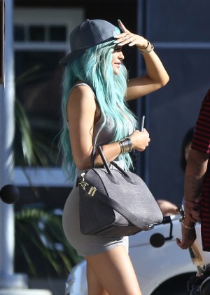 Kylie Jenner at Mr. Chow in Beverly Hills