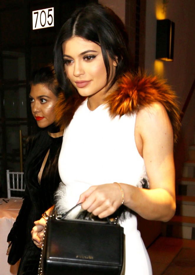 Kylie Jenner at Salon Opening Beverly Hills