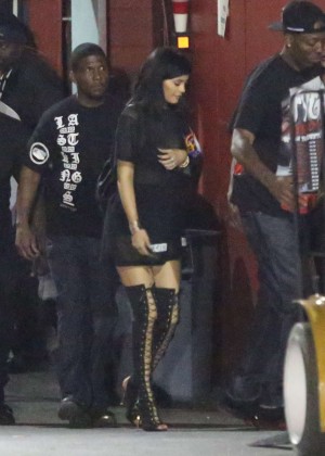 Kylie Jenner at The Forum in Inglewood