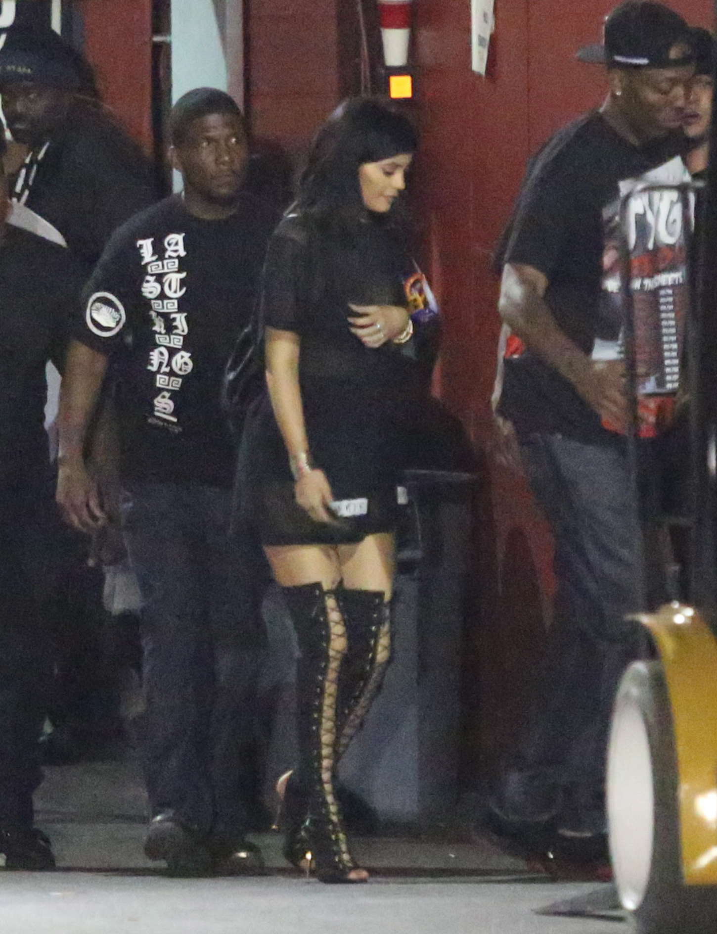 Kylie Jenner at The Forum in Inglewood