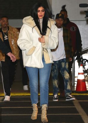 Kylie Jenner at Yeezy show 2017 in New York