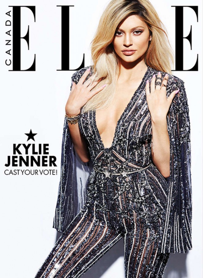 Kylie Jenner - Elle Canada Cover (December 2015)