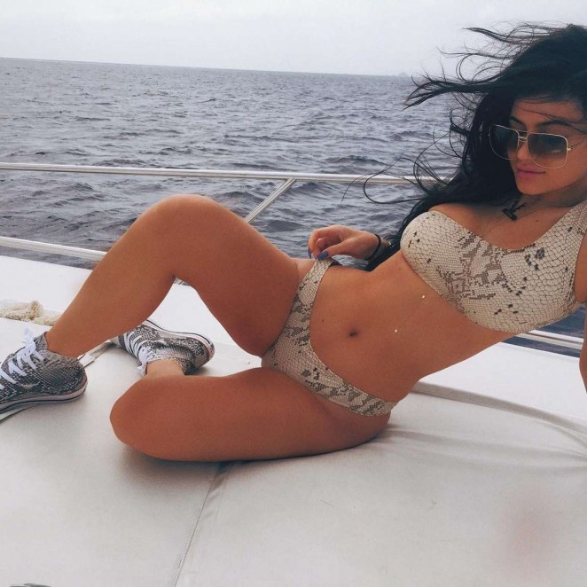 Kylie Jenner in Bikini - Instagram Pics