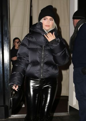 Kylie Jenner - Night out in New York