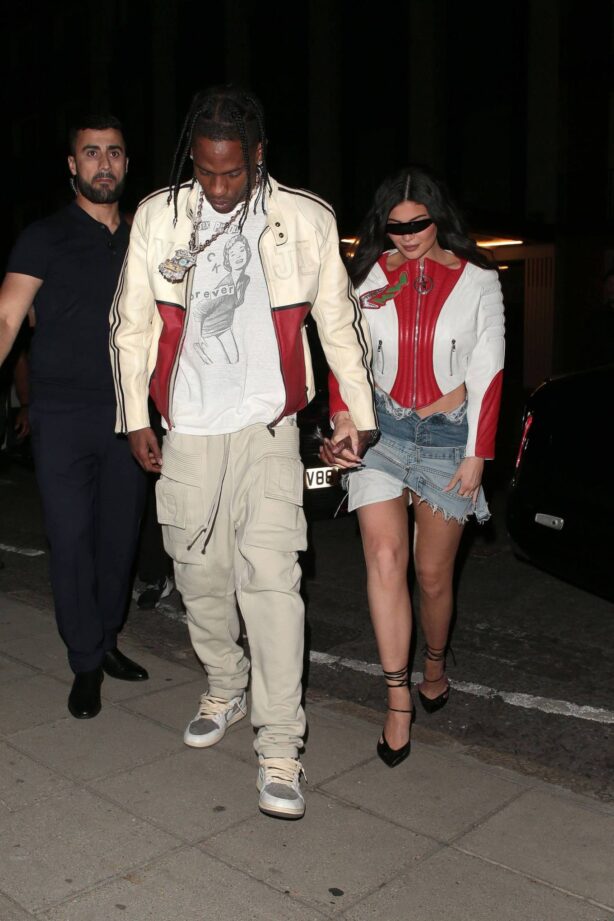 Kylie Jenner - On a night out at The Twenty Two in Mayfair in London