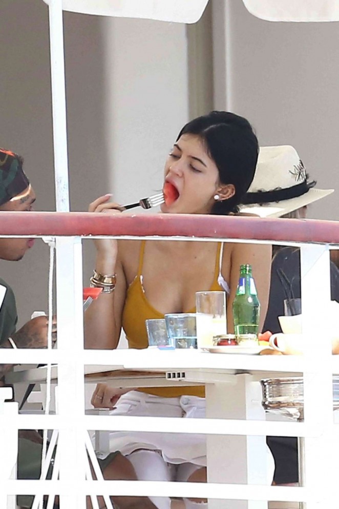 Kylie Jenner Out in Cannes