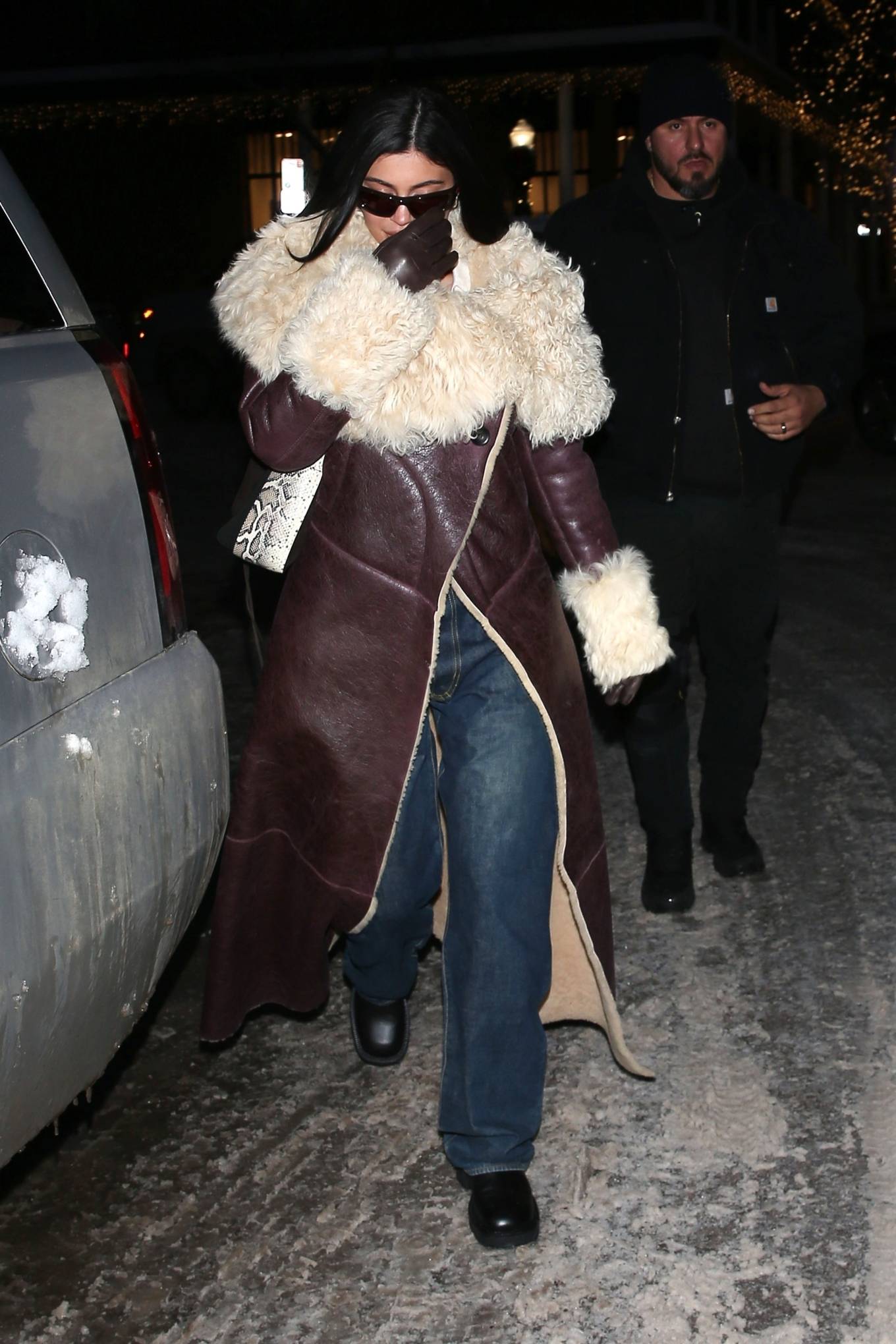 Kylie Jenner 2023 : Kylie Jenner – Seen while leaving dinner in Aspen-08