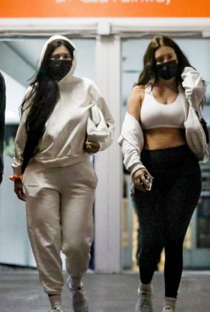 Kylie Jenner - With Anastasia Karanikolaou leaving a skincare clinic in Beverly Hills