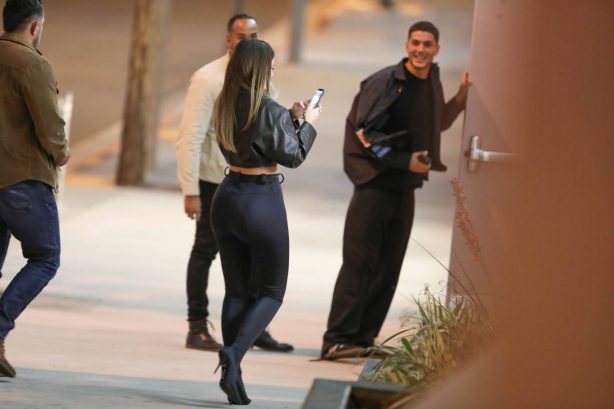 Kylie Jenner with Fai Khadra in Malibu