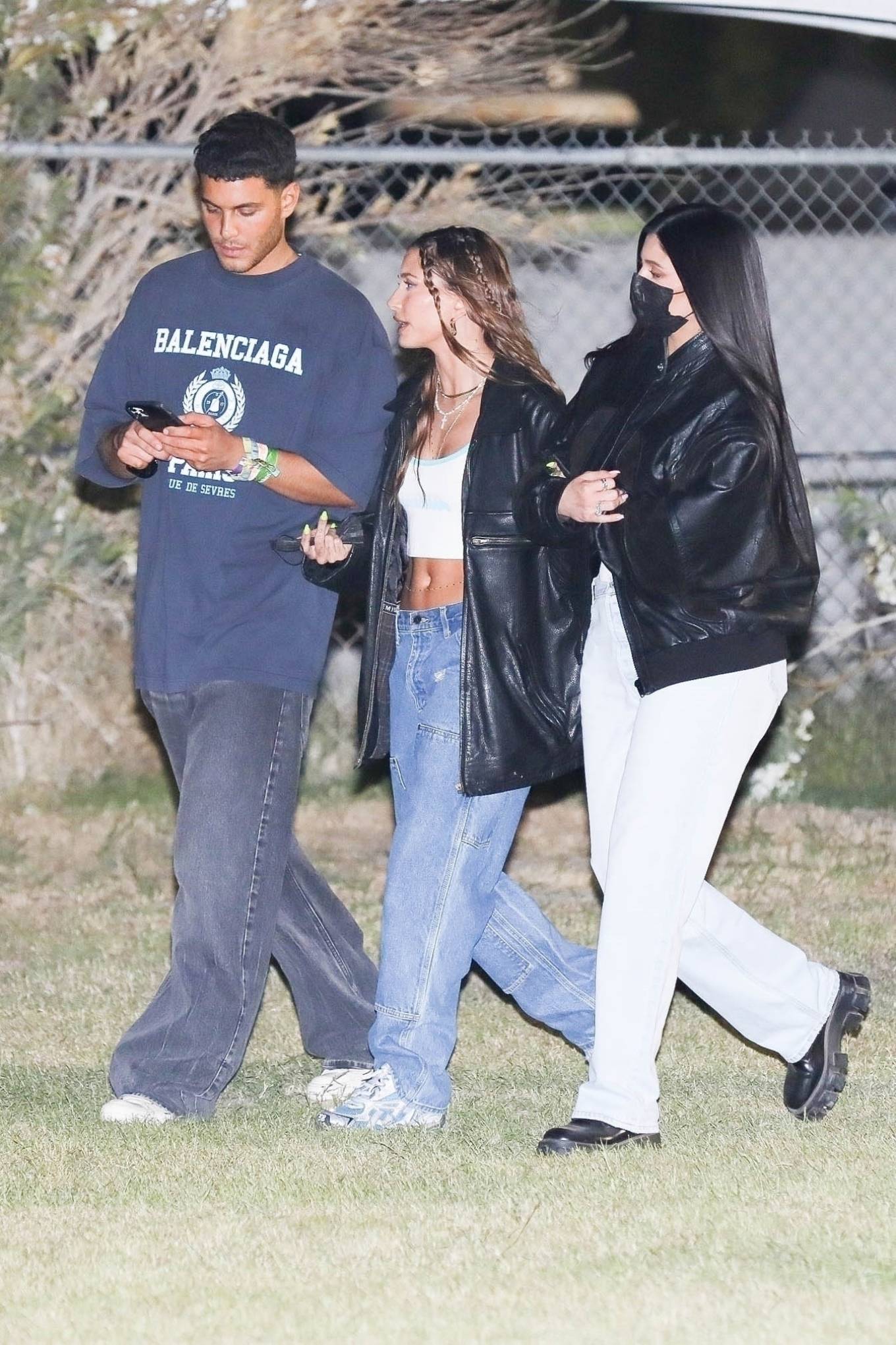 Kylie Jenner - With Hailey Bieber day one of the Coachella 2022