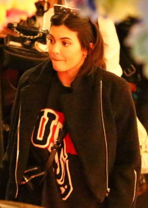 Kylie Jenner without makeup out in Sherman Oaks
