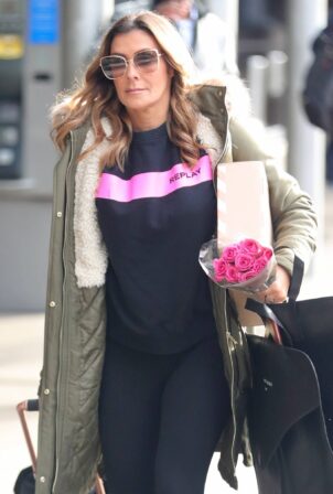 Kym Marsh - Seen after presenting BBC Morning Live in Manchester