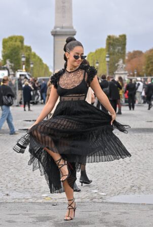 Léna Mahfouf - The Christian Dior Womenswear SS 2023 show as part of Paris Fashion Week