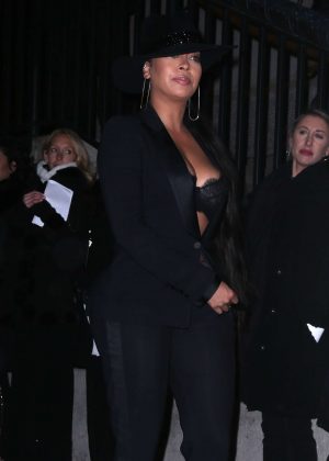 La La Anthony - Arrives at Tom Ford Fashion Show in New York