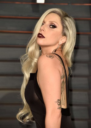 Lady Gaga - 2015 Vanity Fair Oscar Party in Hollywood