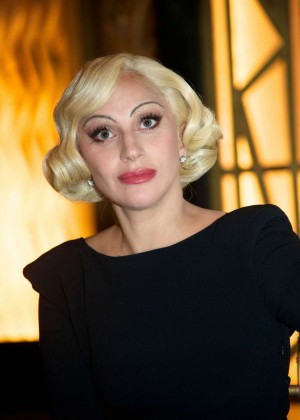 Lady Gaga - 'American Horror Story: Hotel' Press Conference in Century City