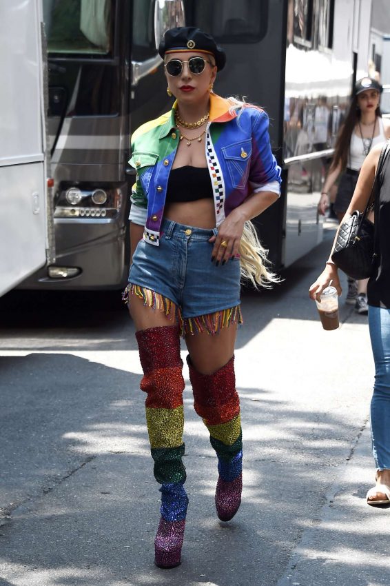 Lady Gaga - Arrives at World Pride Week in New York City