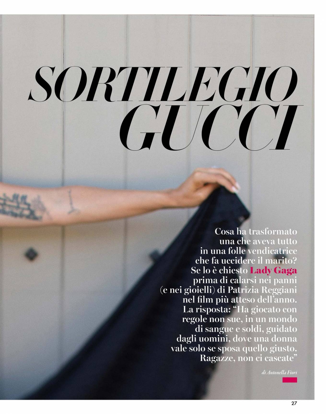 Lady Gaga 2021 : Lady Gaga – F Magazine (December 2021)-03