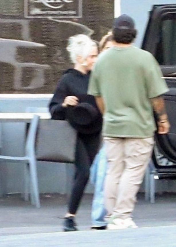 Lady Gaga - Leaves a cafe in Studio City