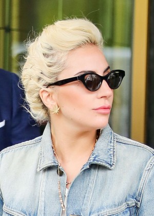 Lady Gaga - Leaving her apartment in New York City