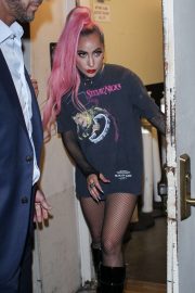 Lady Gaga - Leaving her Haus Labs Makeup Pop Up Launch in Los Angeles