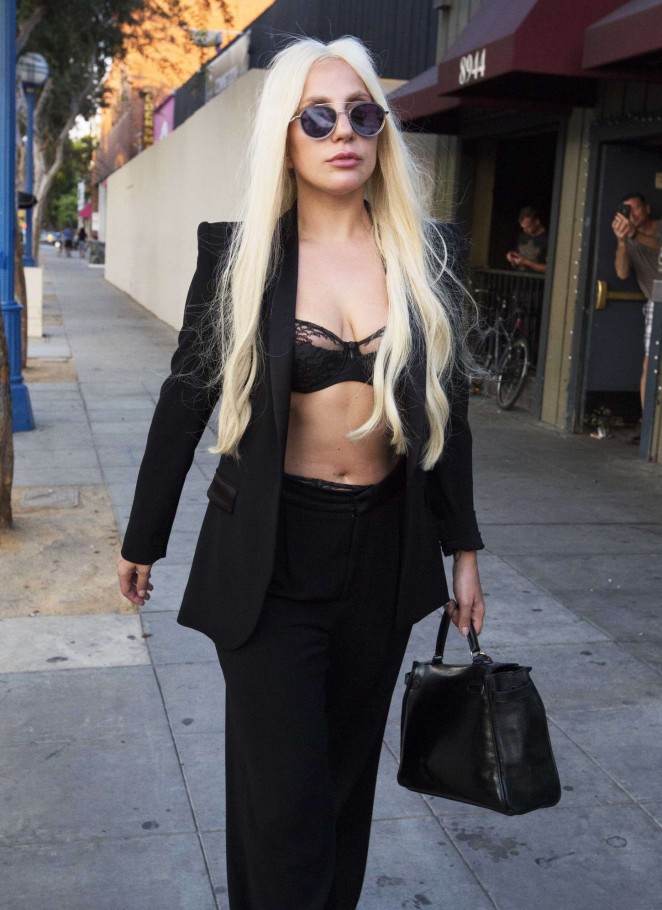 Lady Gaga out and about in West Hollywood