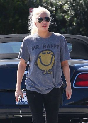 Lady Gaga out in Los Angeles