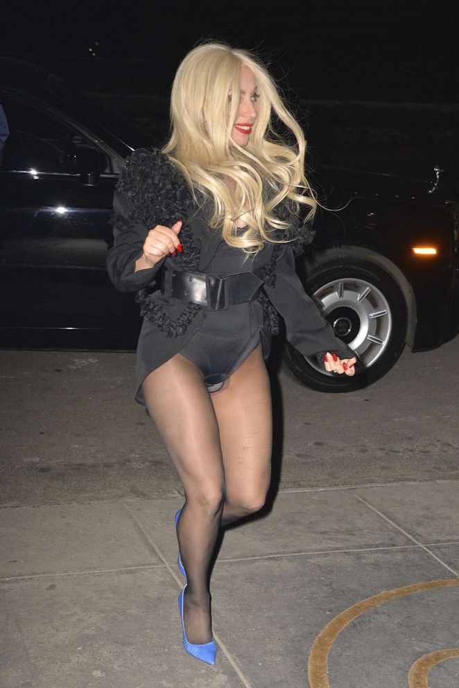 Lady Gaga out in NYC