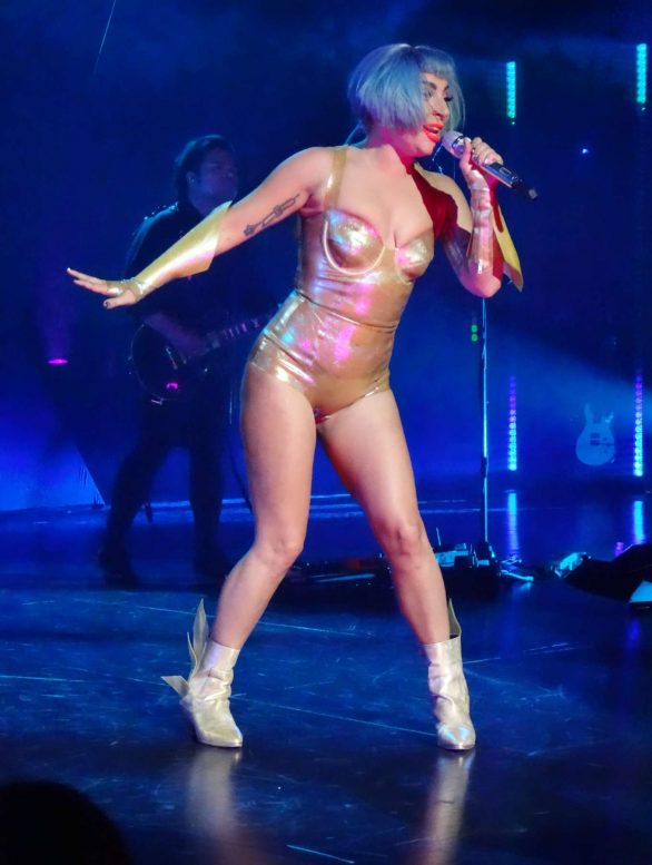 Lady Gaga - Performingat the Park Theater in Las Vegas