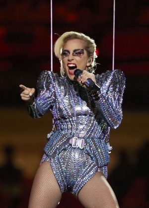 Lady Gaga - Performs at the halftime show at Super Bowl LI in Houston