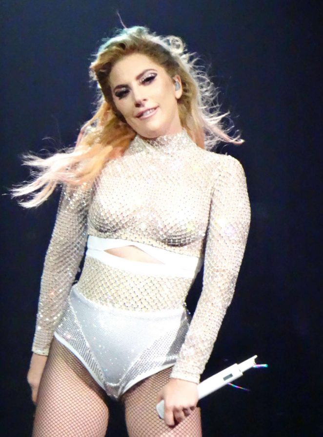 Lady Gaga - Performs at the T Mobile Arena in Las Vegas