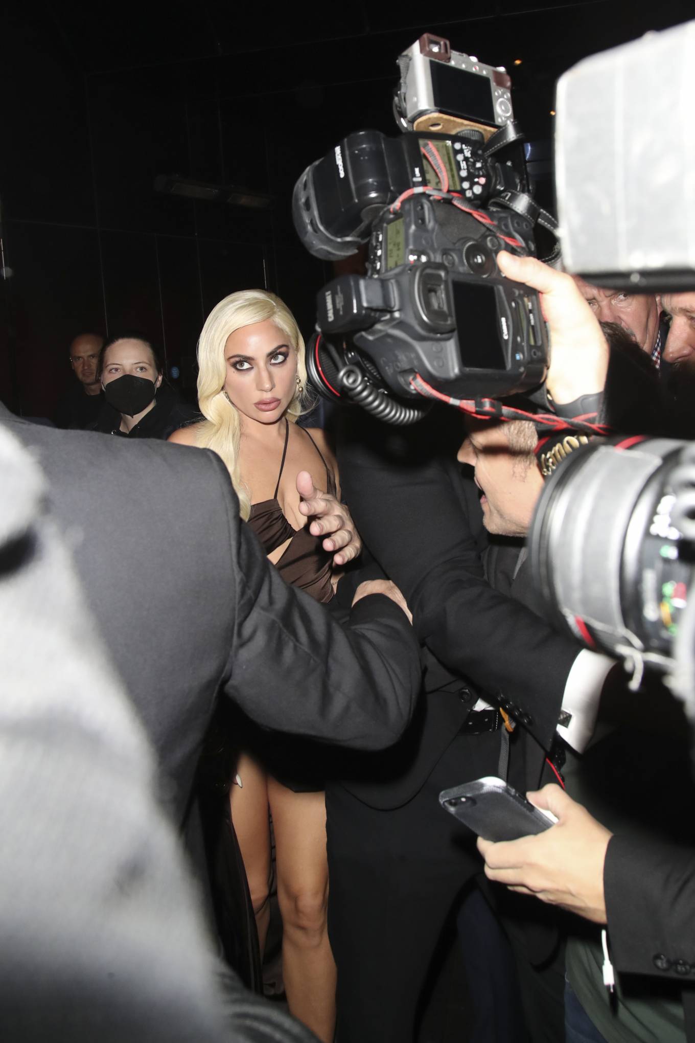Lady Gaga 2021 : Lady Gaga – Seen leaving W Hotel in London-08