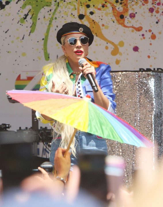 Lady Gaga - Speaks During Pride Live's 2019 Stonewall Day in NY