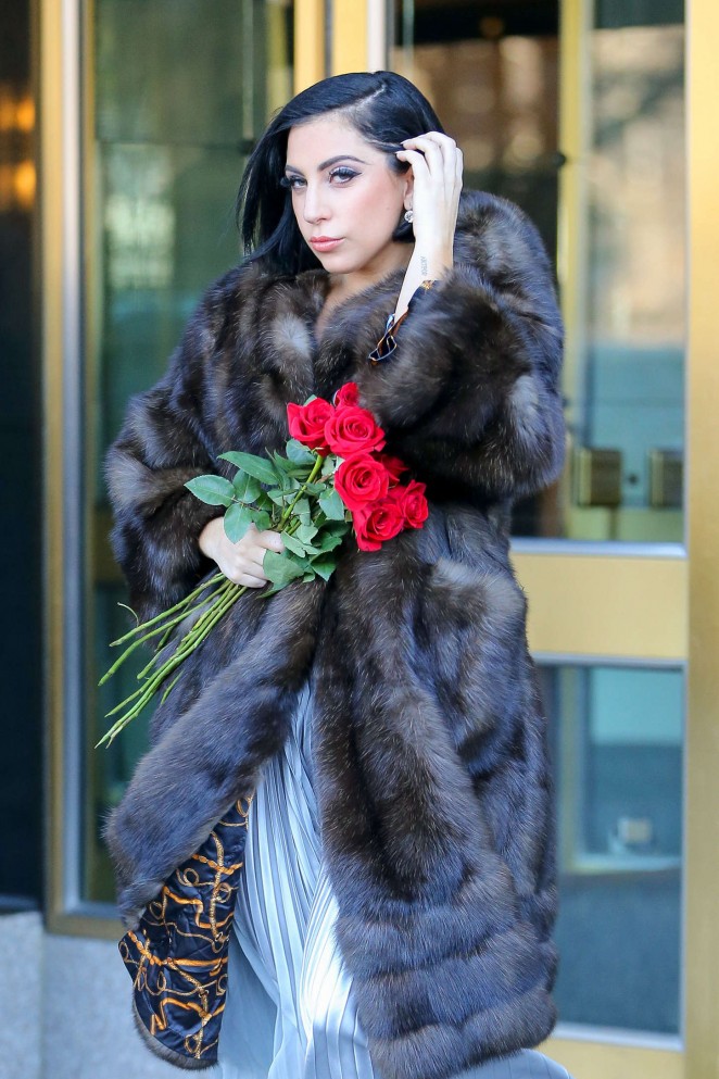 Lady Gaga Street Style - Out and about in NYC