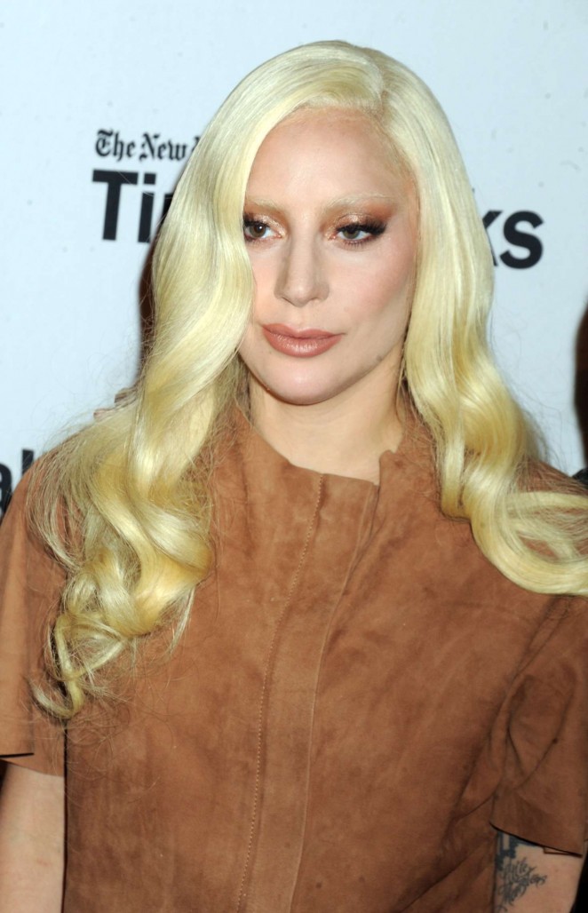 Lady Gaga - TimesTalks Presents Hunting Ground in NYC