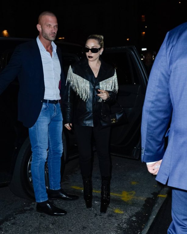 Lady Gaga - With boyfriend Michael Polansky at Le'Avenue SNL afterparty in New York