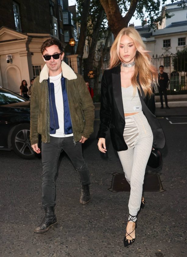 Lady Mary Charteris - Seen at Beckham TV Show Premiere - Curzon Mayfair in London