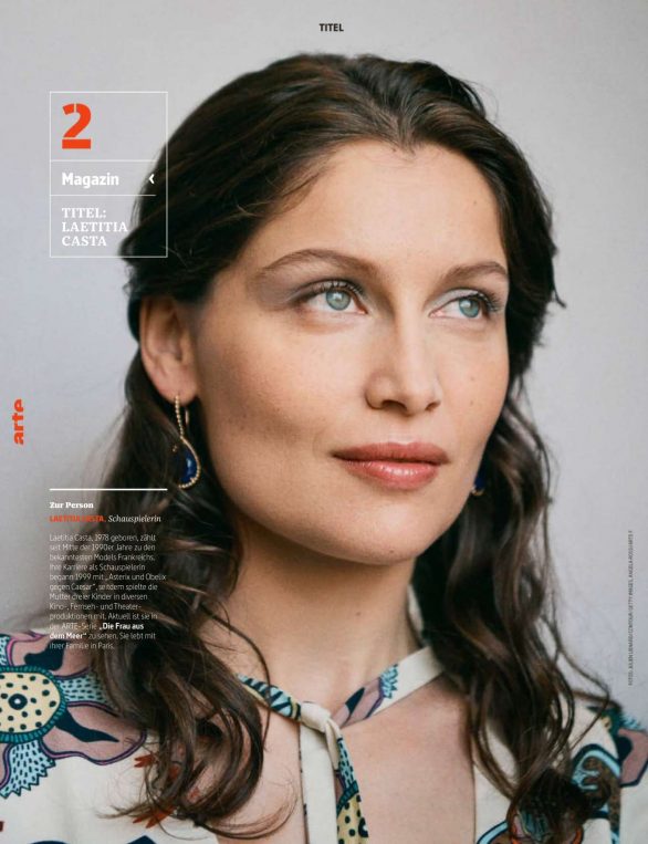 Laetitia Casta - ARTE Magazine (January 2020)