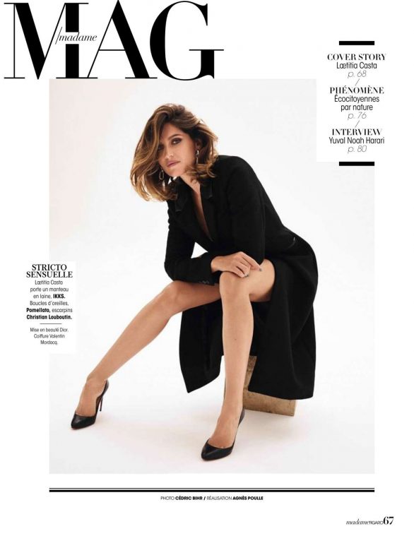 Laetitia Casta - Madame Figaro Magazine (October 2019)