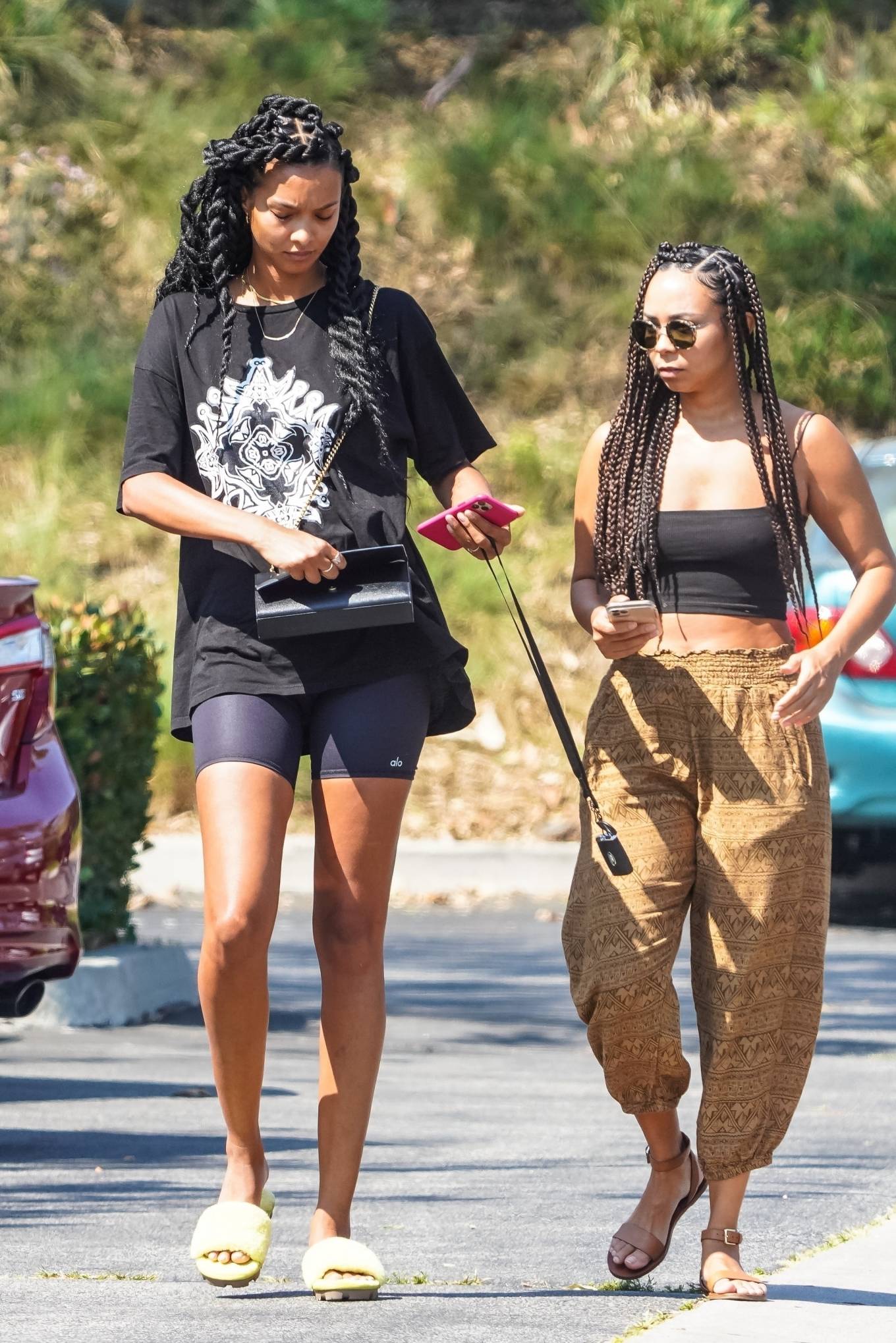Lais Ribeiro – Out with a friend in Malibu