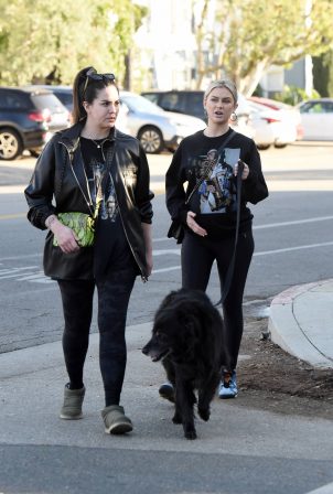Lala Kent and Kate Maloney - Out for a stroll in Los Angeles