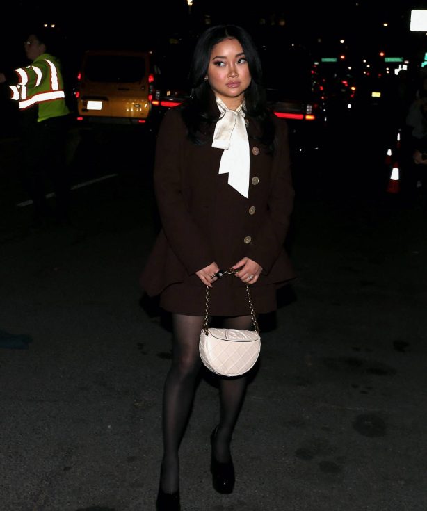 Lana Condor - the Tory Burch show during the Fashion Week in New York City