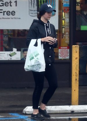 Lana Del Rey at 7-Eleven in West Hollywood
