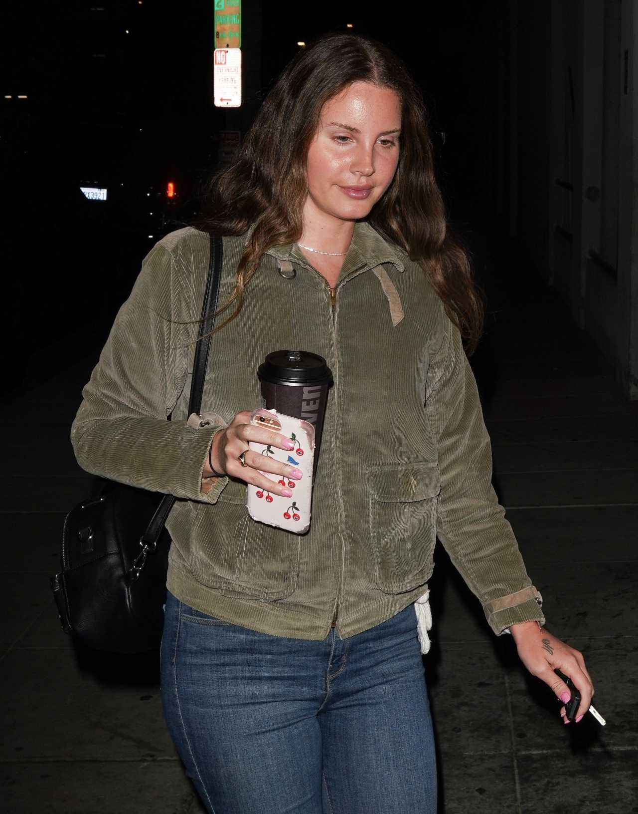 Lana Del Rey attends church services in Los Angeles
