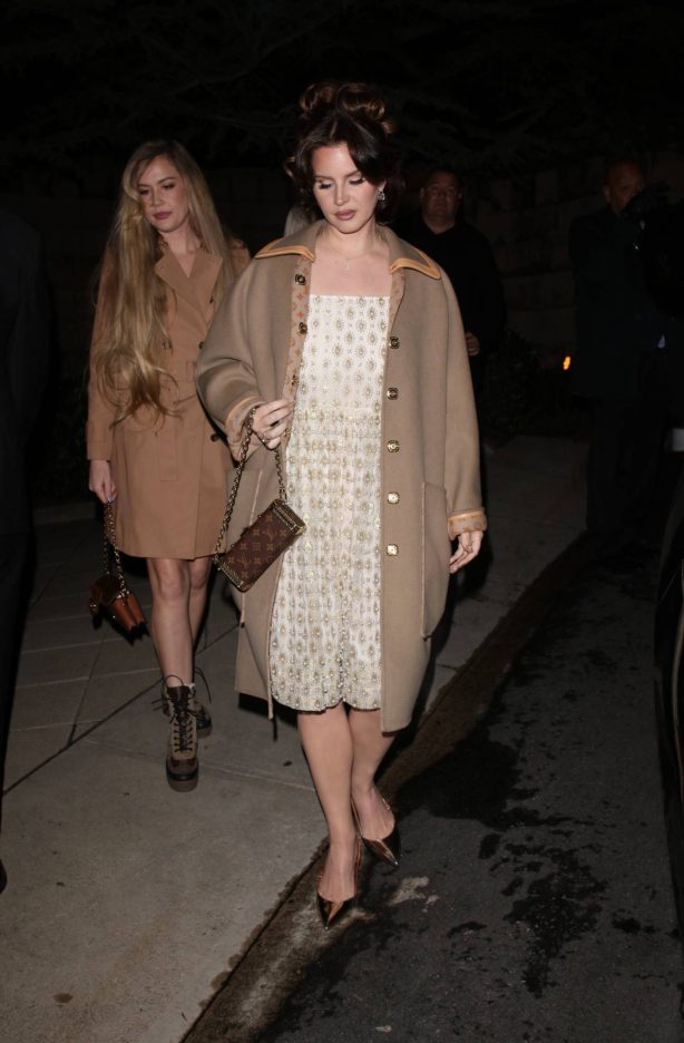 Lana Del Rey - Attends the pre-Oscars party held at the Mr. Chow in Beverly Hills