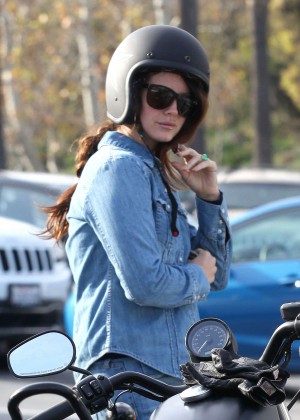 Lana Del Rey - Motorcycle Ride in Malibu