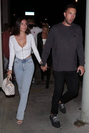 Lana Rhoades - Out for dinner at Nice Guy in West Hollywood