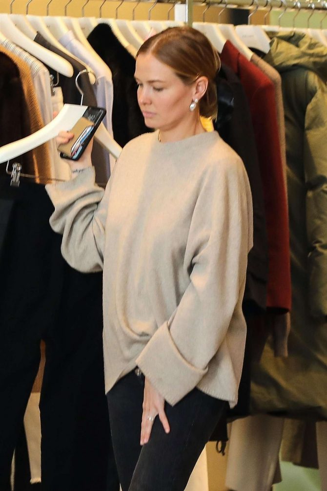 Lara Bingle - Shopping at Celine in Beverly Hills