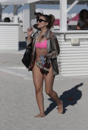 Larsa Pippen - Seen on the beach in Miami